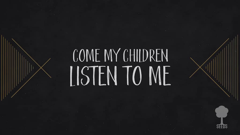 Listen To Me Kids Worship Video for Kids