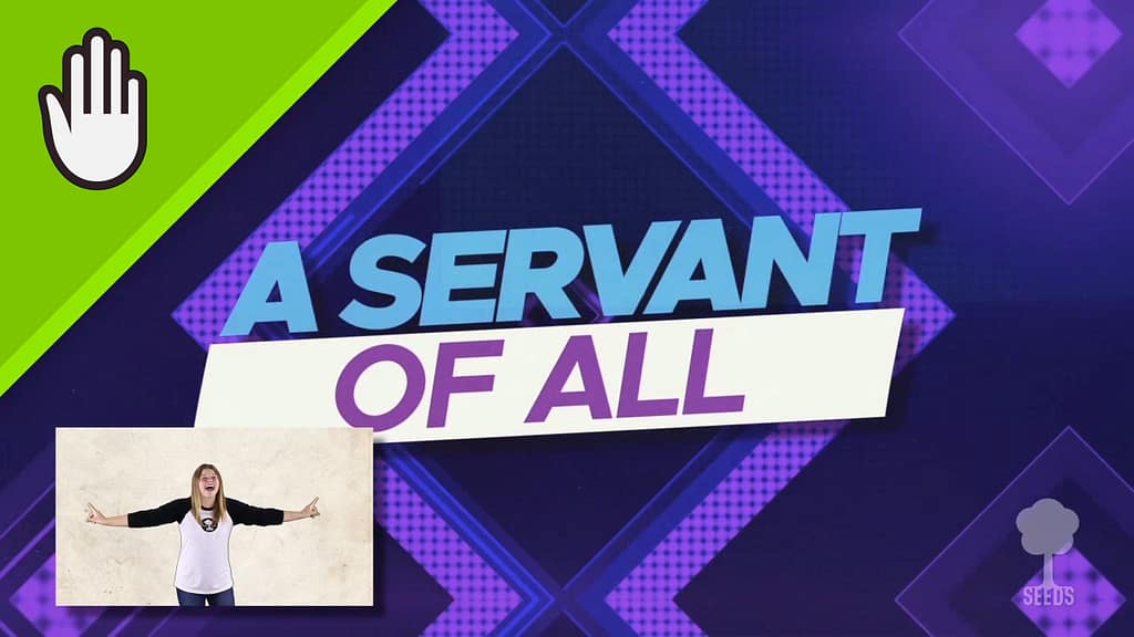 Servant Of All Kids Worship Video for Kids Hand Motions