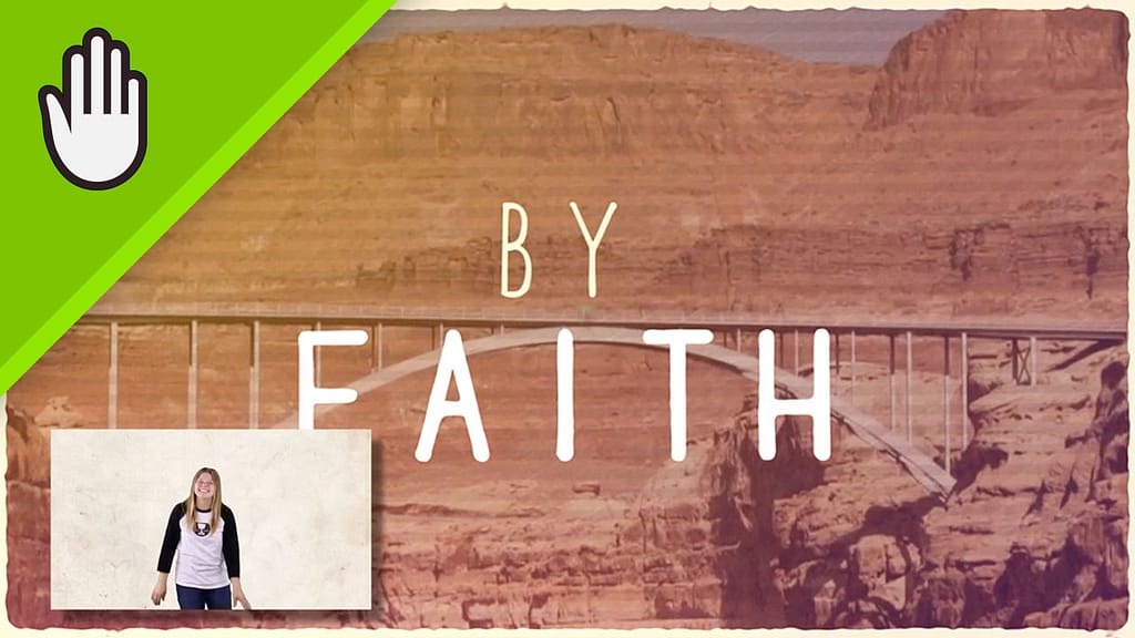 By Faith Kids Worship Video for Kids Hand Motions