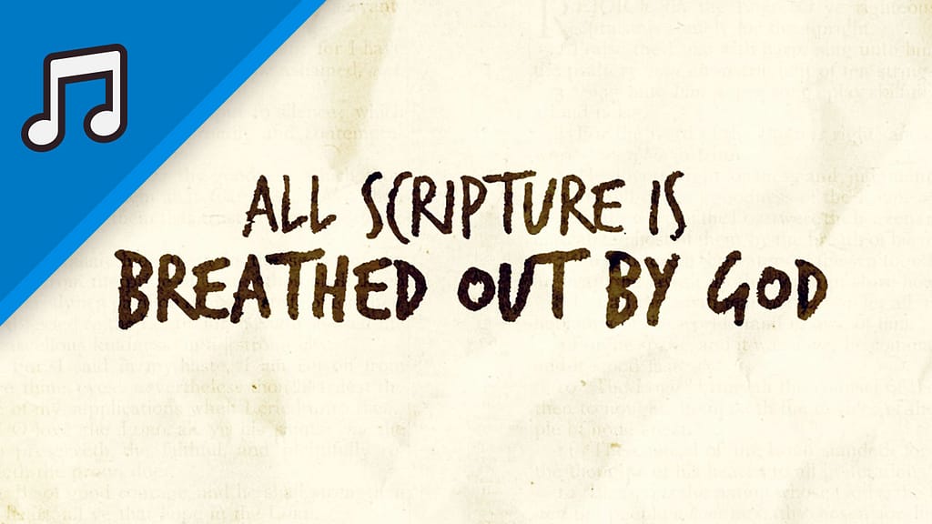 Breathed Out By God Kids Worship Video for Kids Instrumental