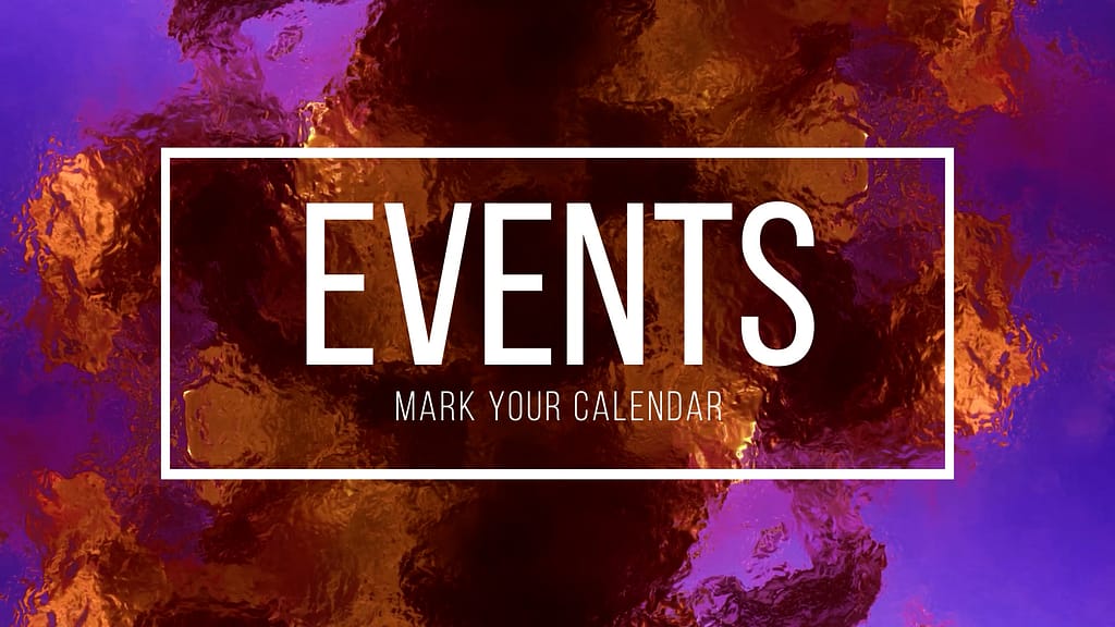Events Colorful Texture Motion Graphic