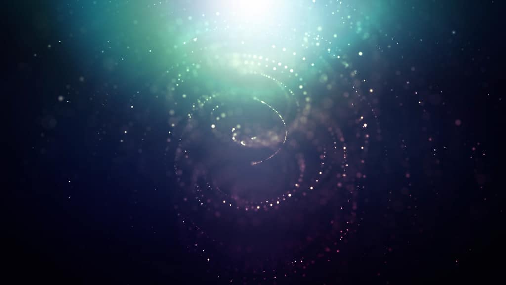Atmosphere Blue Spiral Church Motion