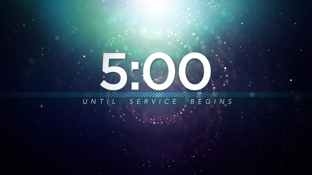 Atmosphere 5min Countdown Church Motion