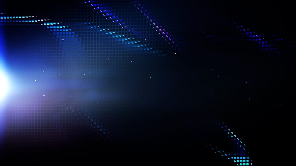 Space Blue Collide Church Motion Graphics