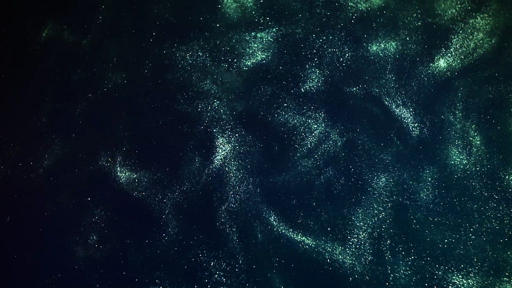 Dark Teal Shimmer Church Motion Graphics
