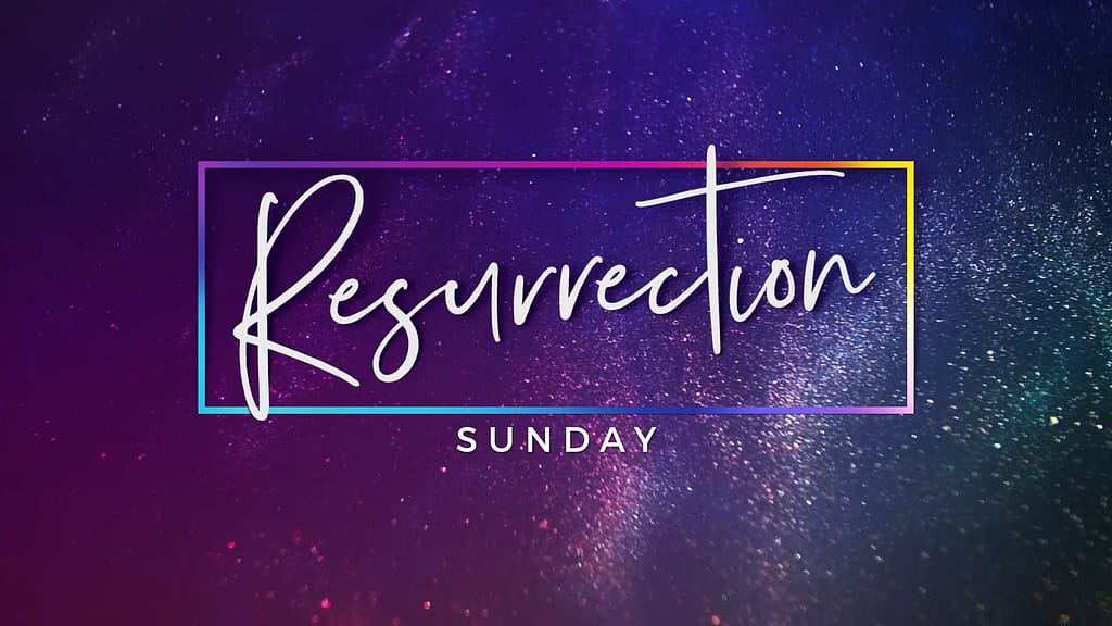 Resurrection Shimmer Church Motion Graphics