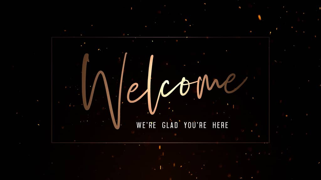 Welcome Ember Church Motion Graphic