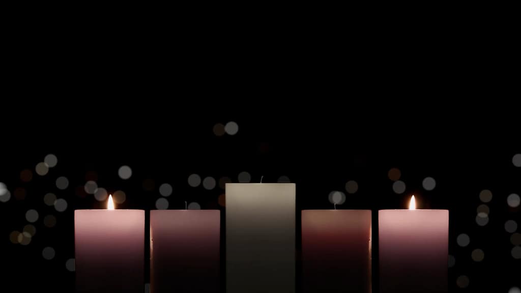 Love Advent Candlelight Graphics