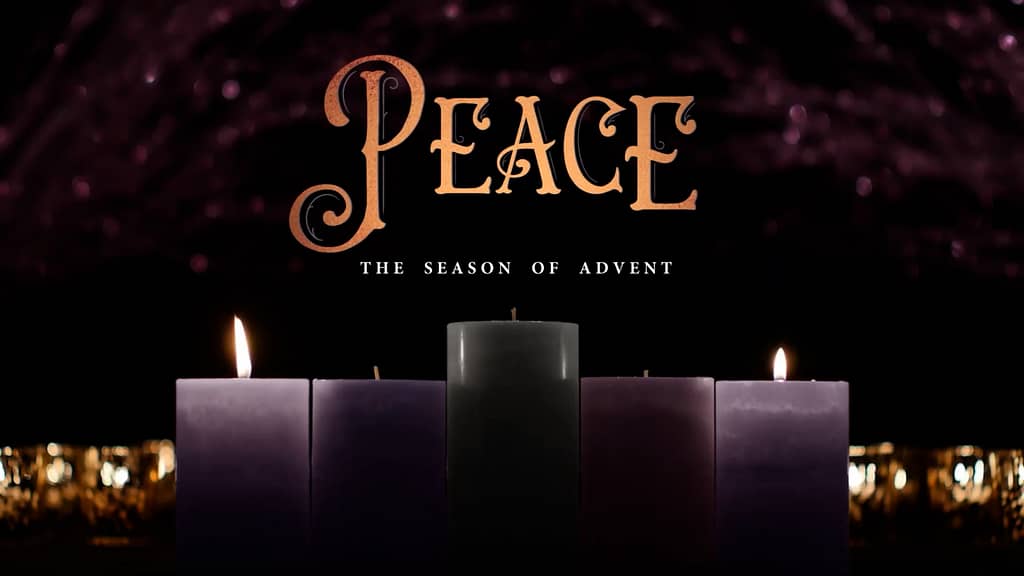 Peace Title 2 Advent Classic Christmas Background