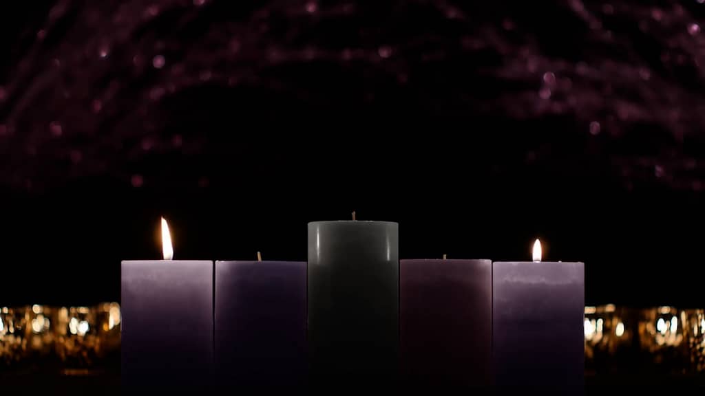 Love Advent Classic Christmas Background