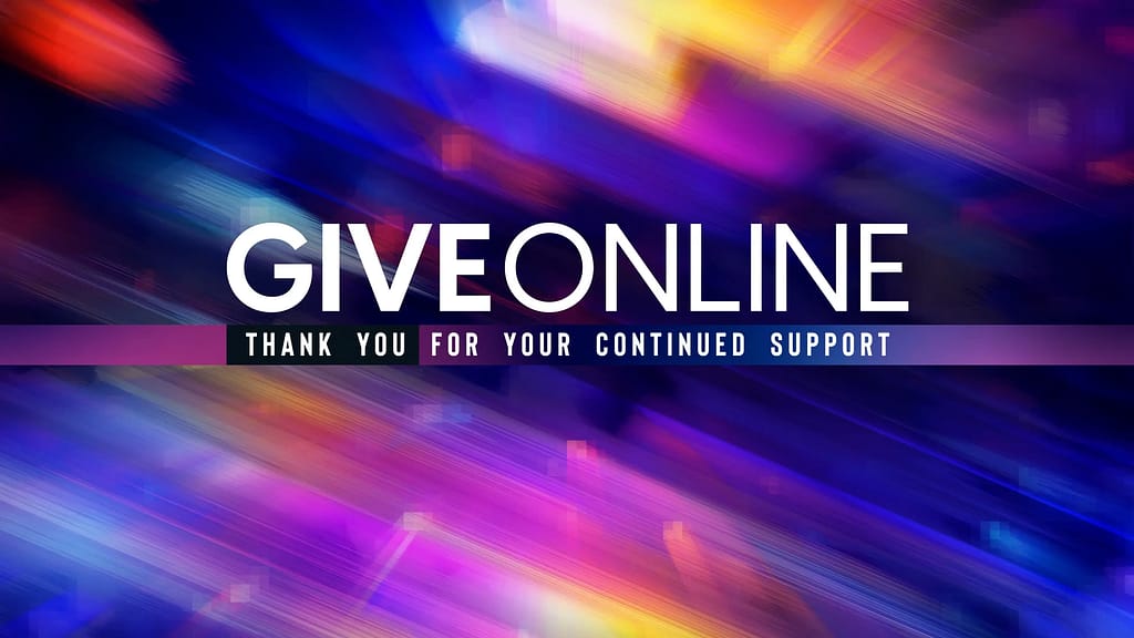 Give Online Geopixel Church Motion Graphics