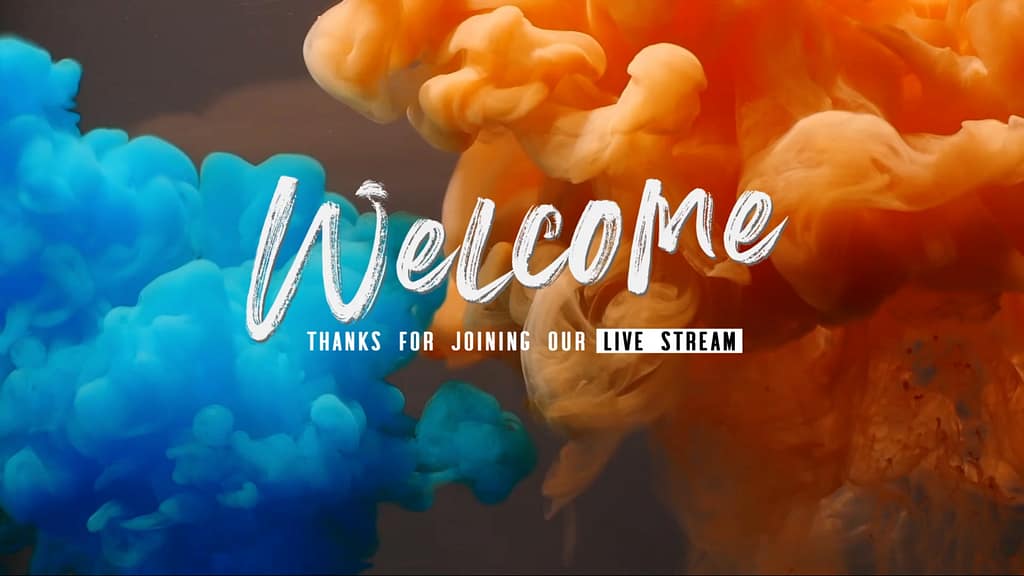 Color Splash Stream Welcome