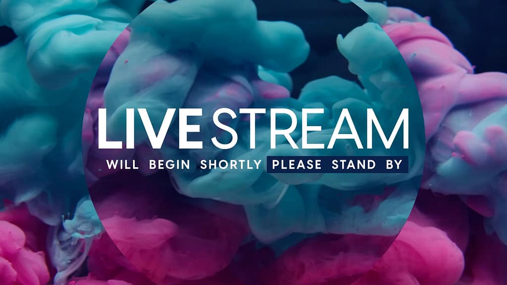Live Stream Colormix Church Motion Graphics