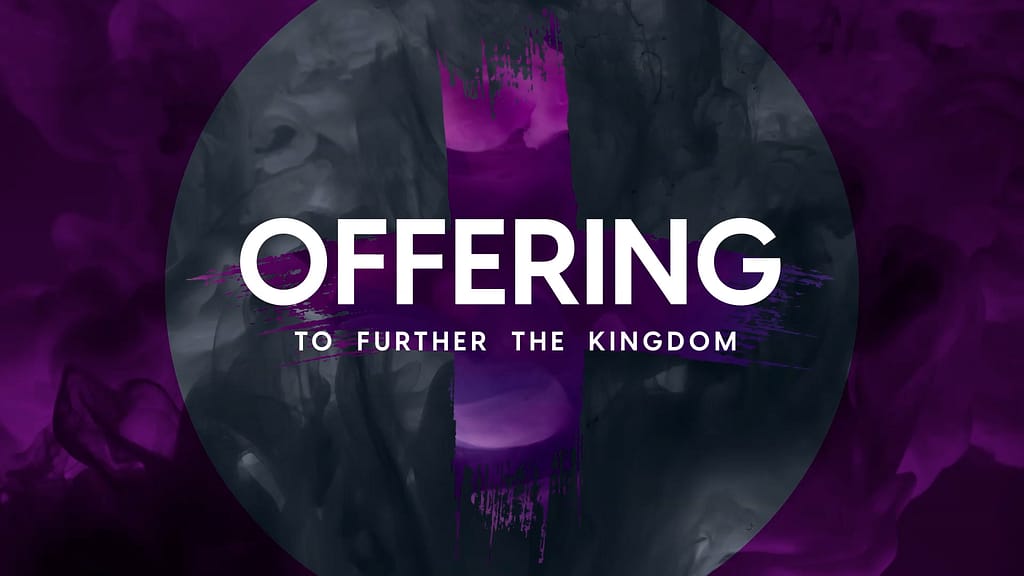 Offering Lent Colormix Church Motion Graphics
