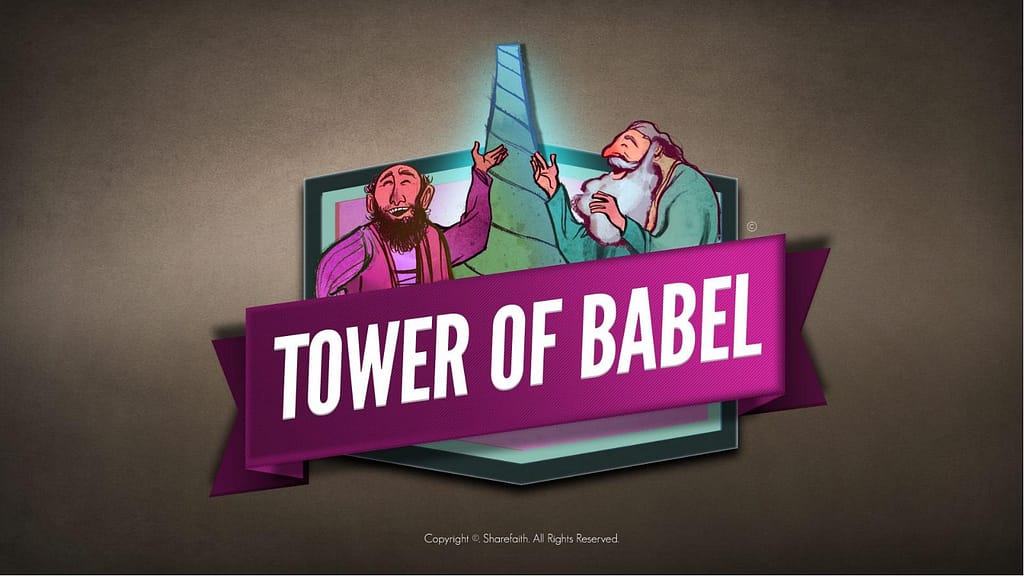 Tower of Babel Bible Story For Kids