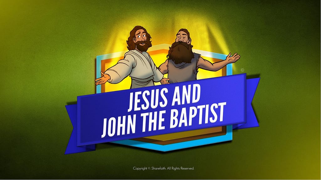 Matthew 11 Jesus and John the Baptist Kids Bible Story