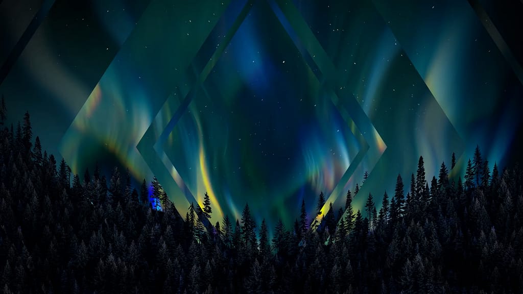 Aurora Glow 1 Remix Motion Worship Video Loop