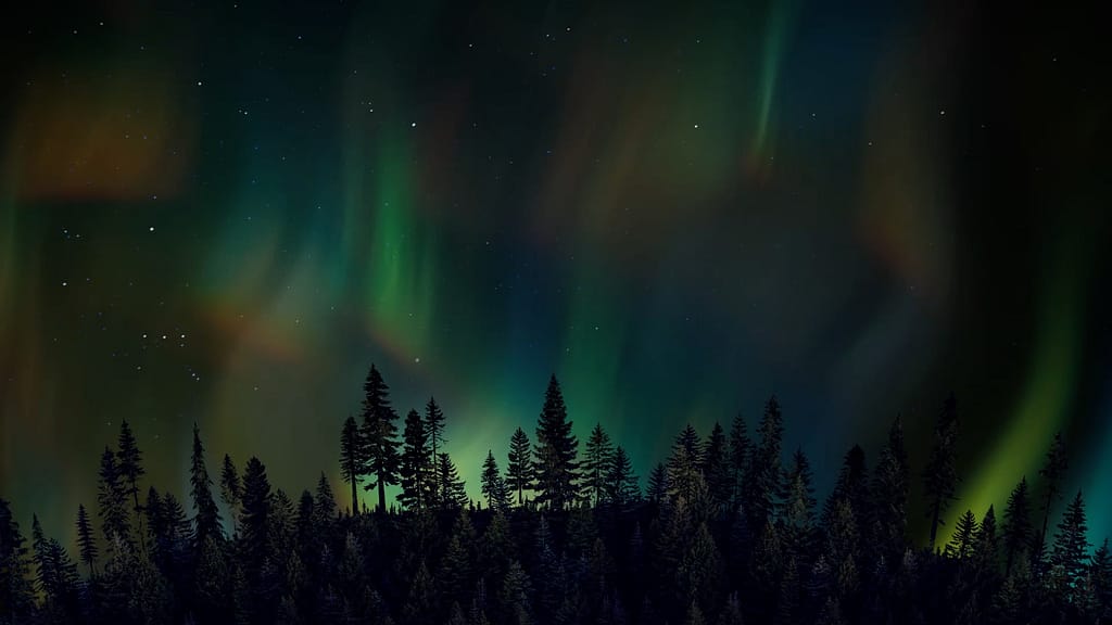 Aurora Glow 3 Motion Worship Video Loop