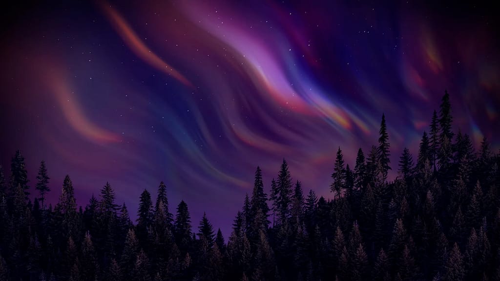 Aurora Glow 4 Motion Worship Video Loop