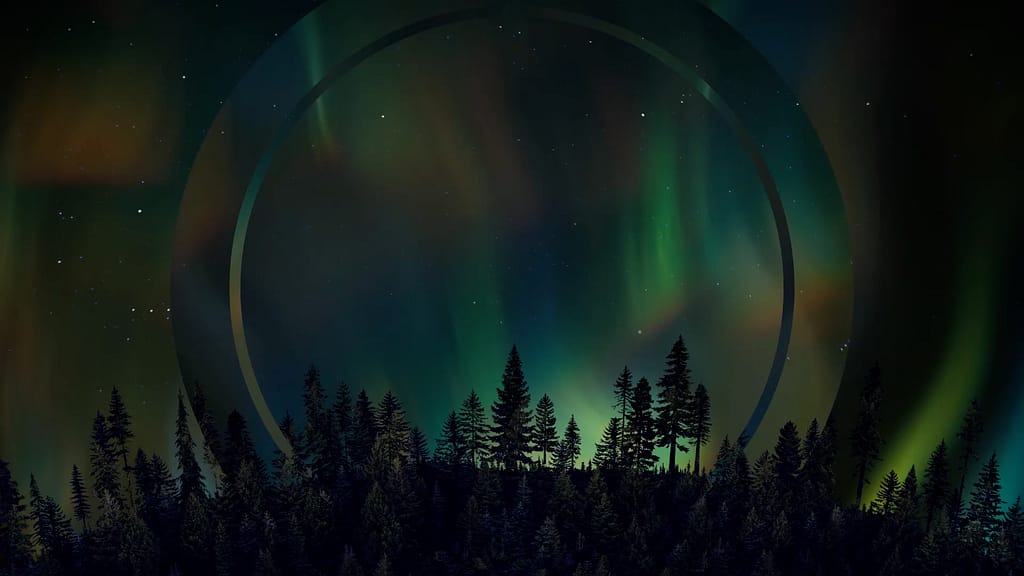 Aurora Glow 3 Remix Motion Worship Video Loop