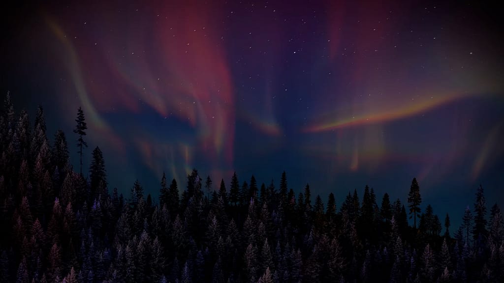 Aurora Glow 6 Motion Worship Video Loop