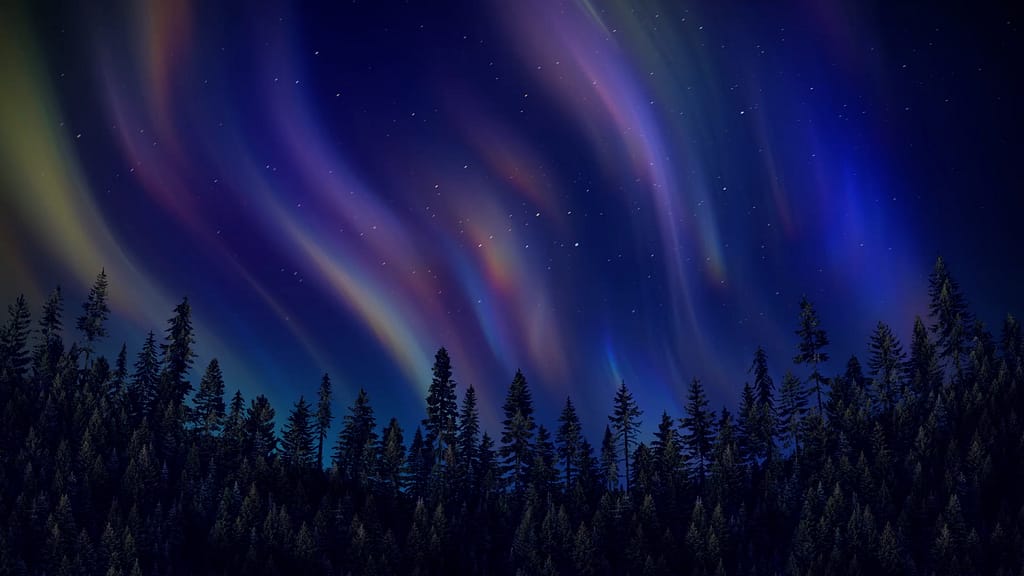 Aurora Glow 7 Motion Worship Video Loop