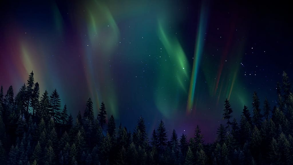 Aurora Glow 9 Motion Worship Video Loop