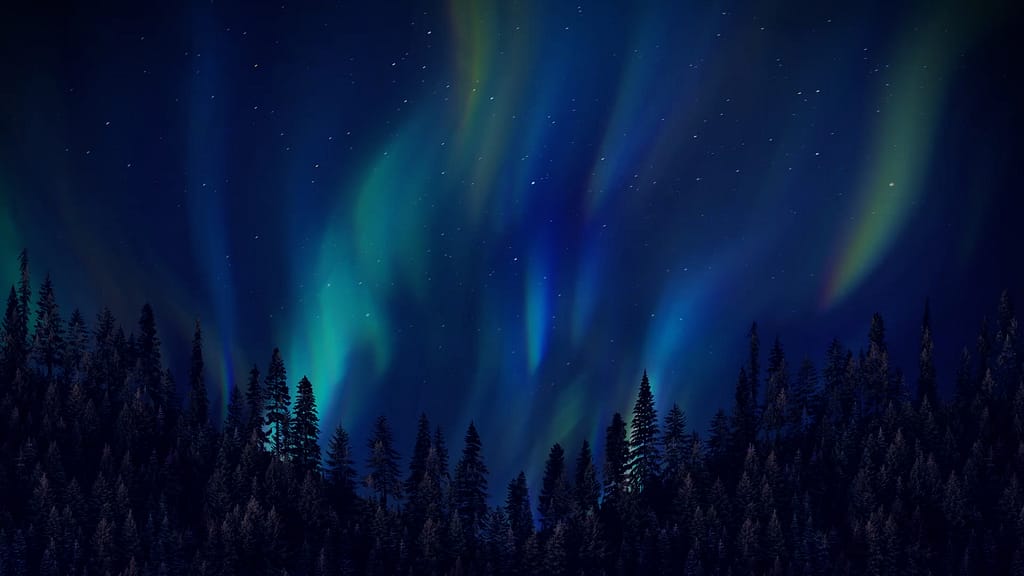 Aurora Glow 8 Motion Worship Video Loop