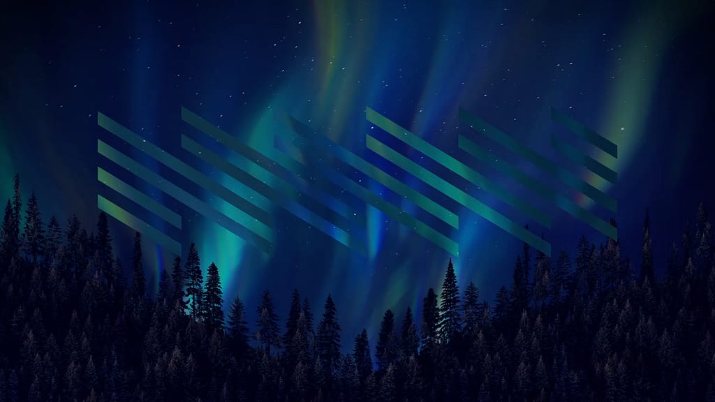 Aurora Glow 8 Remix Motion Worship Video Loop