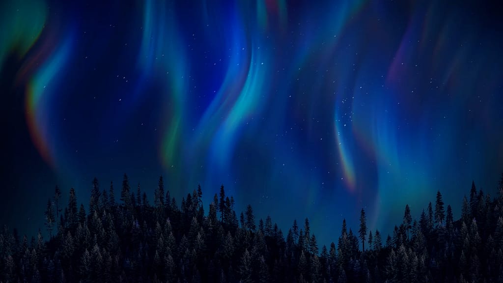 Aurora Glow 10 Motion Worship Video Loop