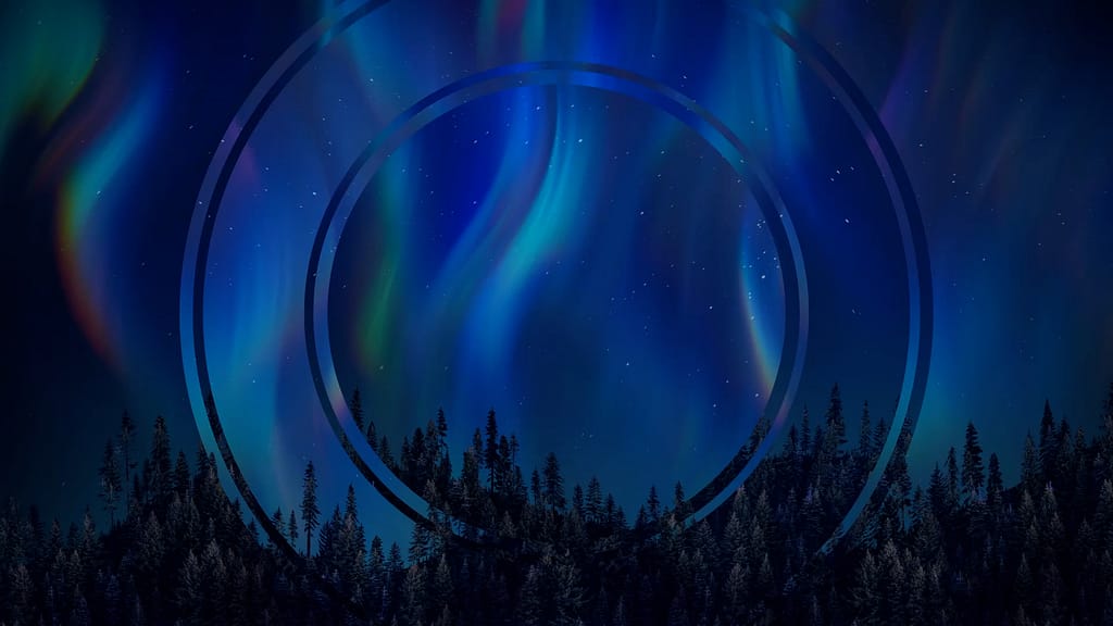 Aurora Glow 10 Remix Motion Worship Video Loop