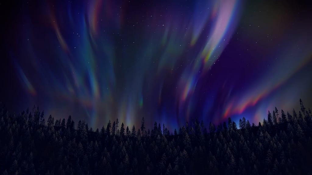 Aurora Glow 11 Motion Worship Video Loop