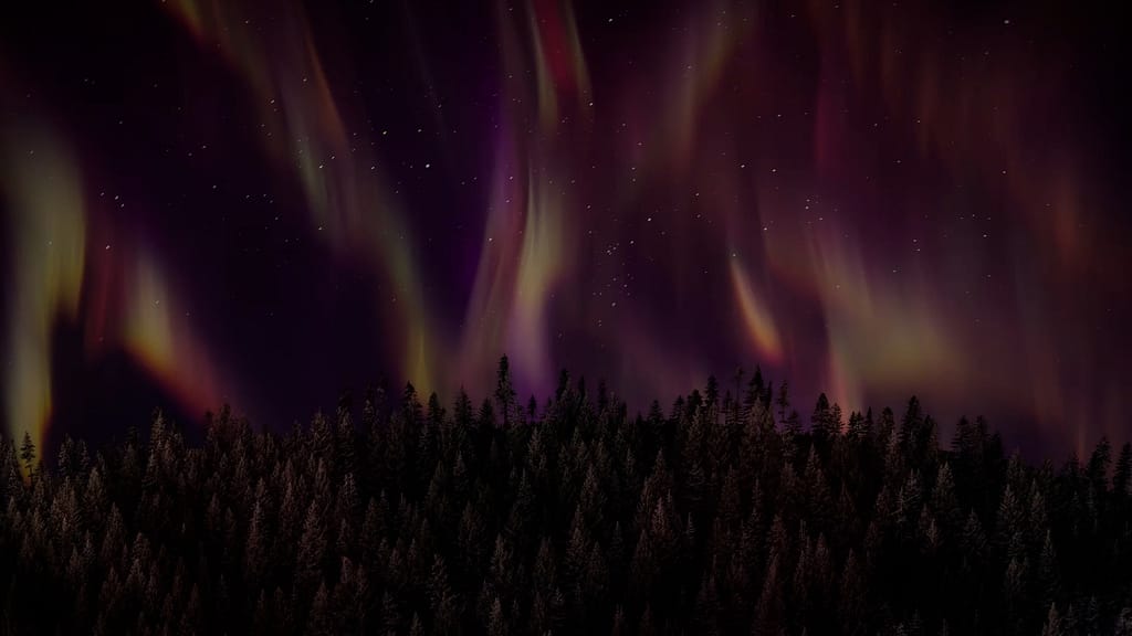 Aurora Glow 12 Motion Worship Video Loop