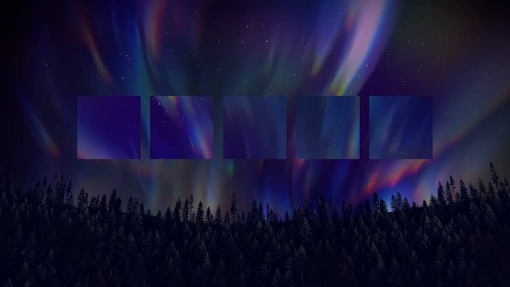 Aurora Glow 11 Remix Motion Worship Video Loop