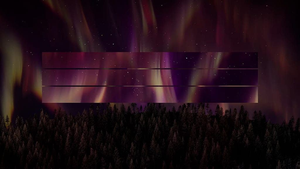 Aurora Glow 12 Remix Motion Worship Video Loop