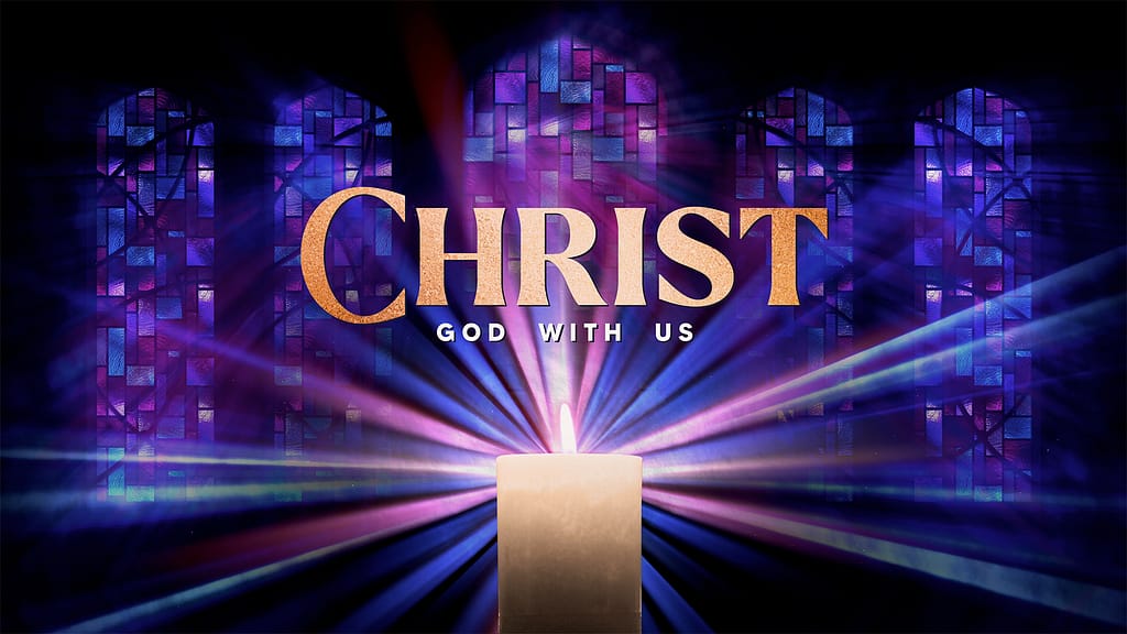 Stained Glass Collection by Lifescribe Media: Advent   Christ with Us