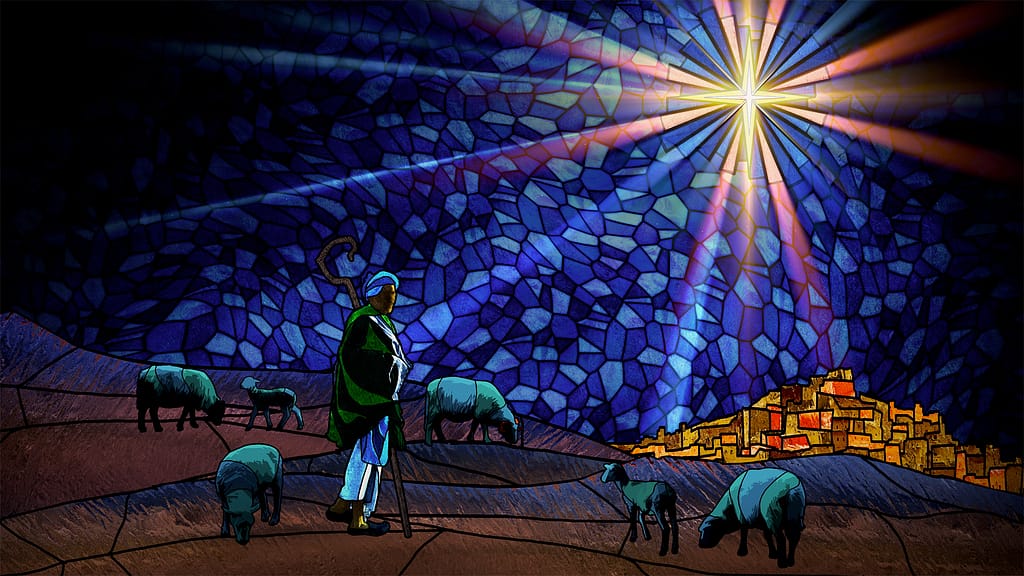 Stained Glass Collection by Lifescribe Media: Shepherds