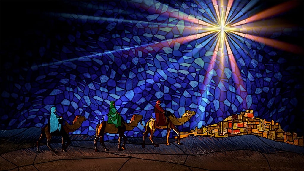 Stained Glass Collection by Lifescribe Media: Wise Men