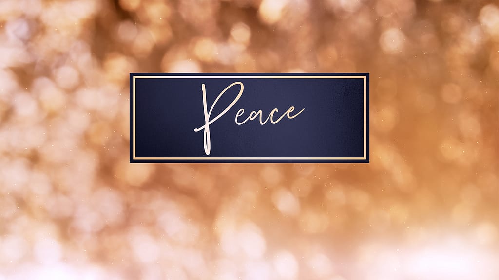 Christmas Light Collection by Lifescribe Media: Peace