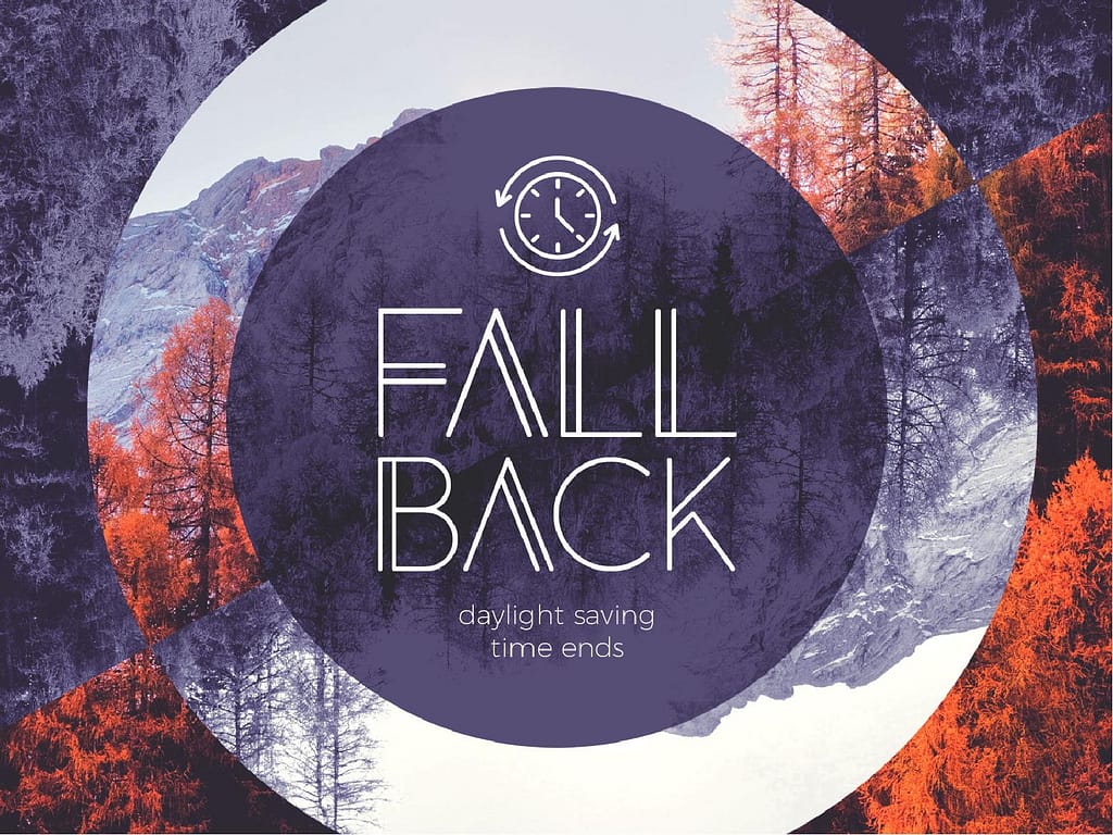 Fall Back Purple Church PowerPoint