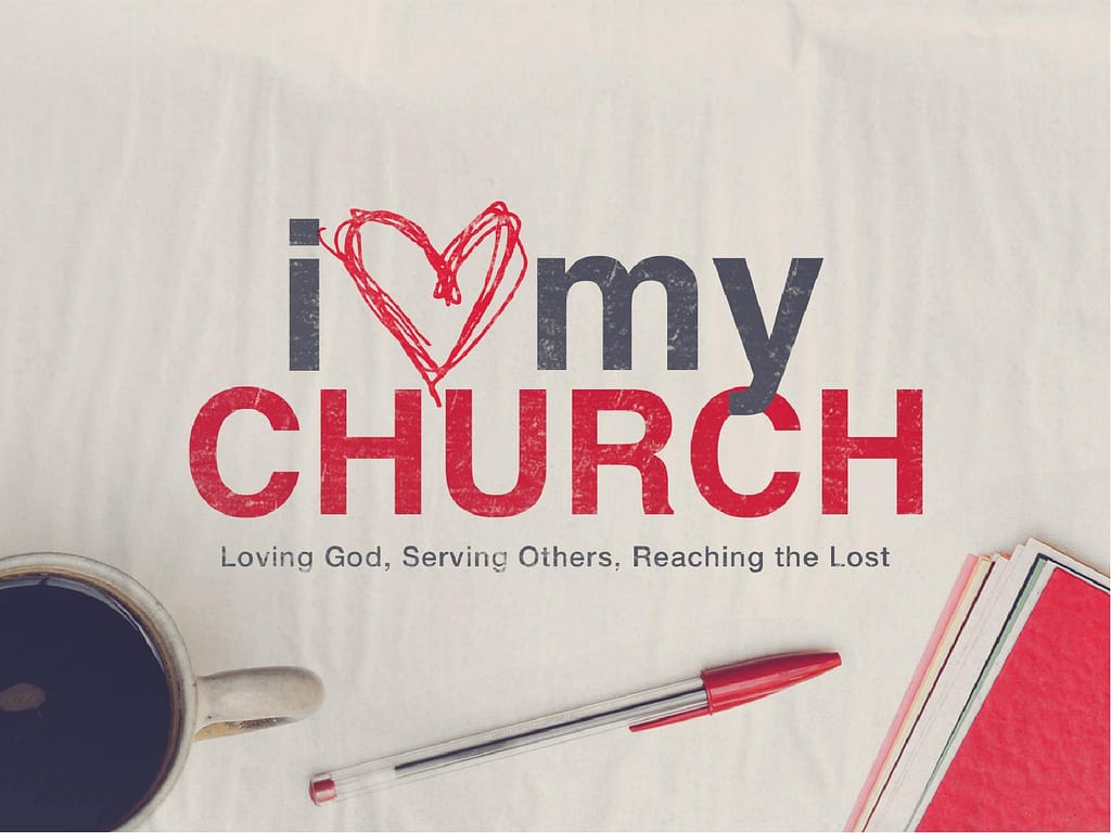 I Love My Church Ministry PowerPoint