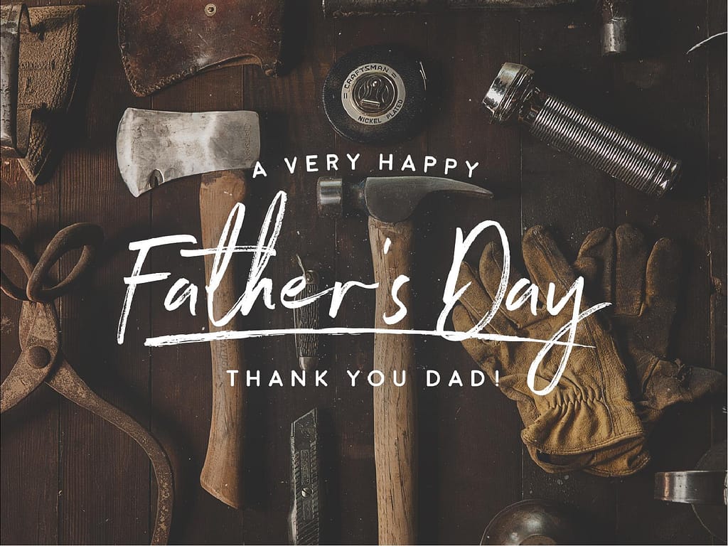 Working Dads Father's Day Sermon PowerPoint