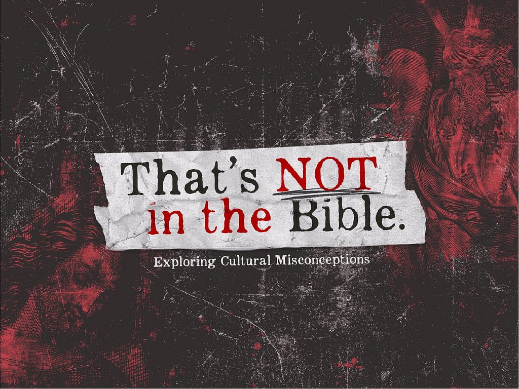 That's Not In The Bible Church Sermon Powerpoint