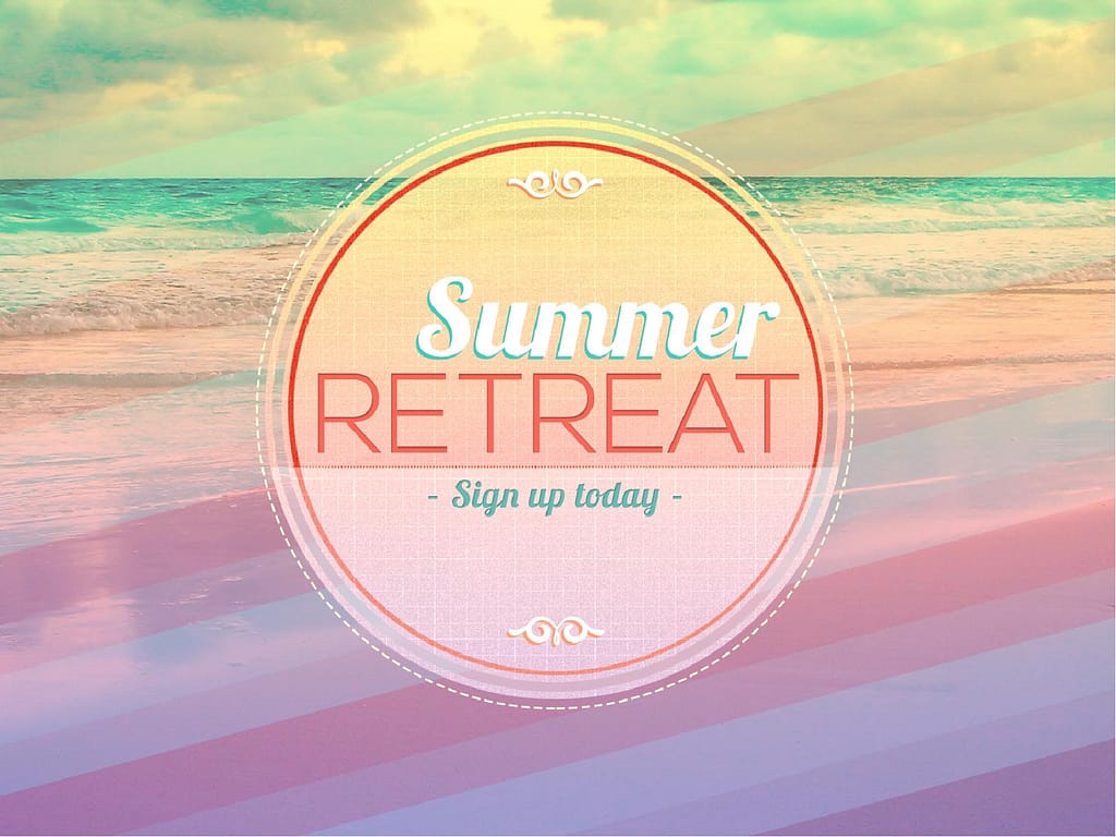 Summer Retreat PowerPoint