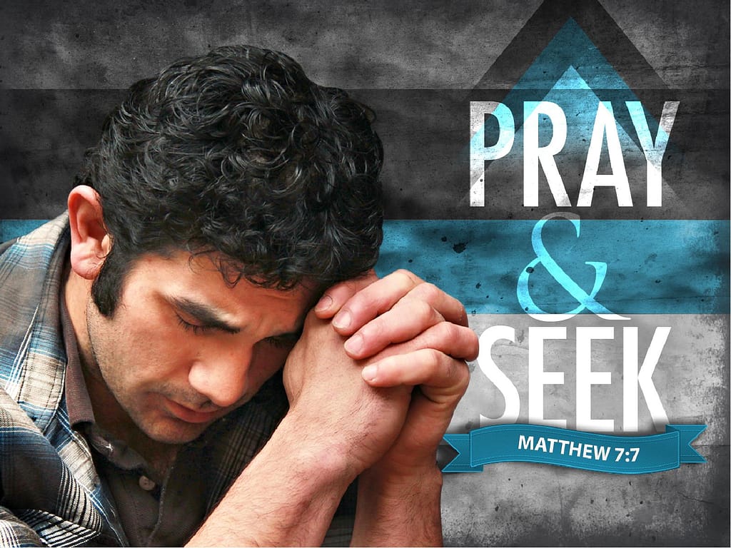Pray & Seek PowerPoint Template