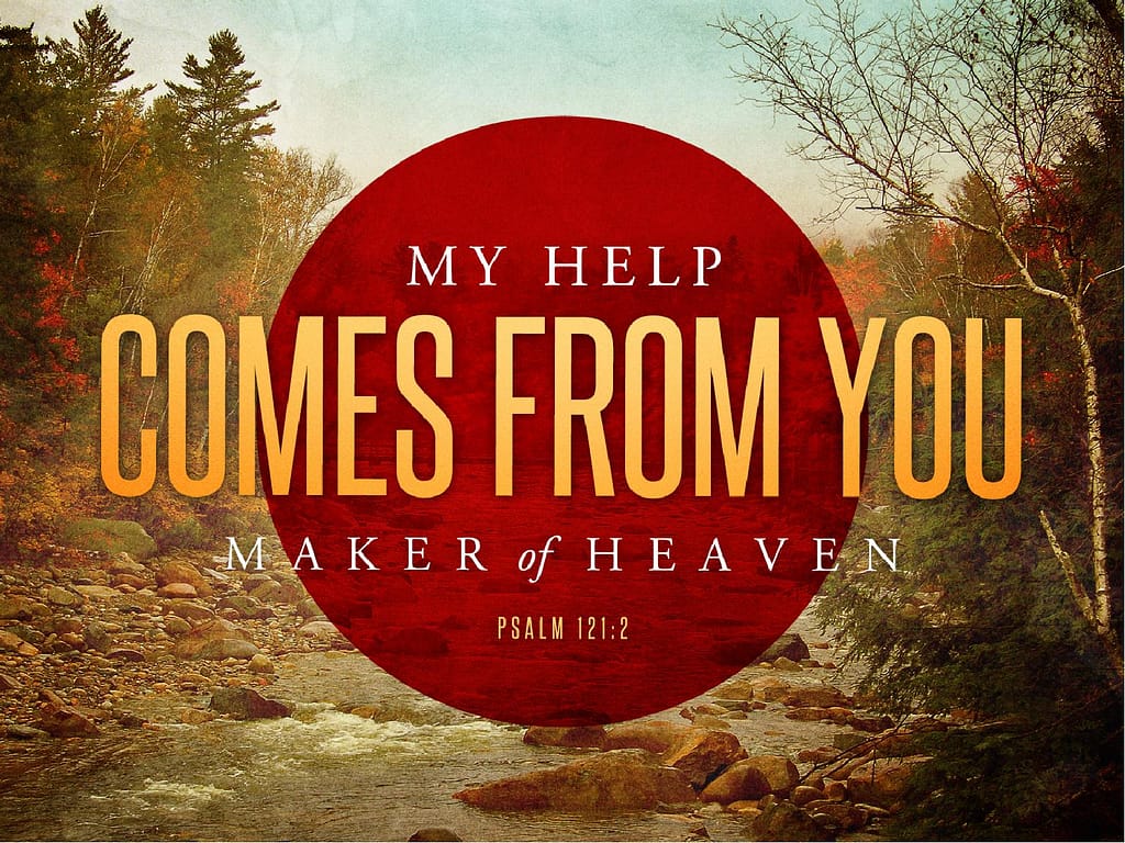 My Help Comes From You Christian PowerPoint
