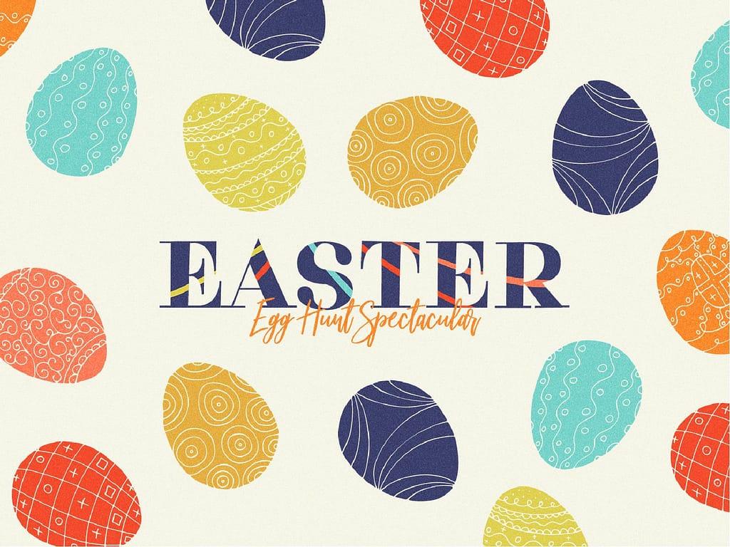 Egg Hunt Spectacular Church PowerPoint