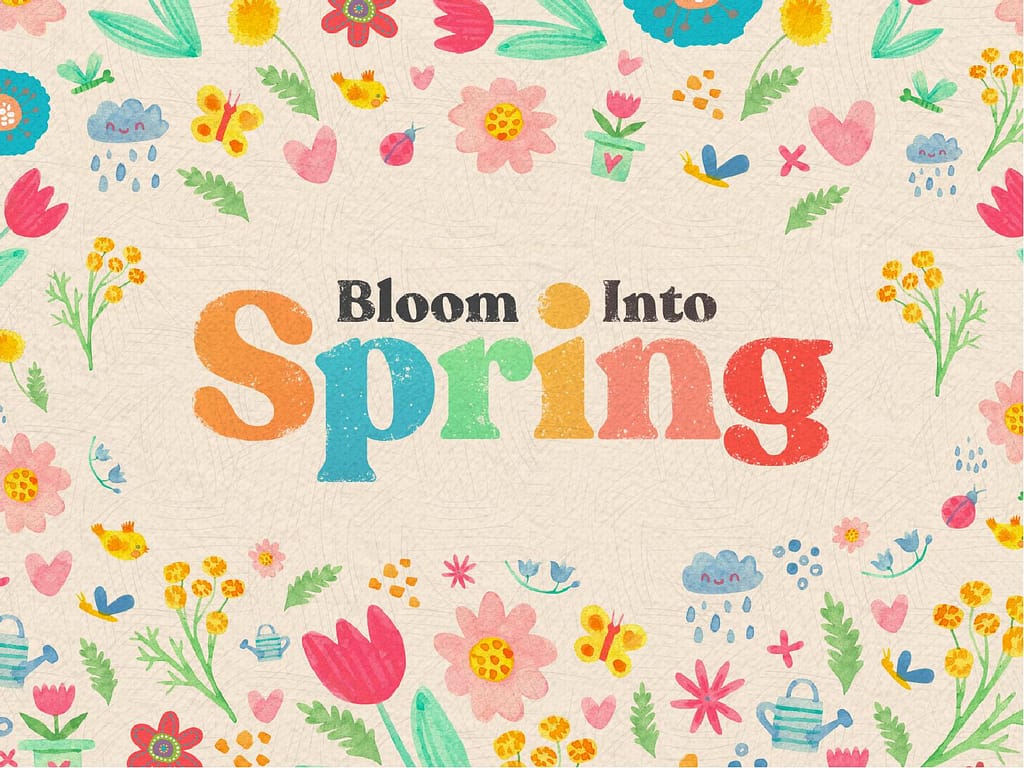 Spring Blooms Church PowerPoint