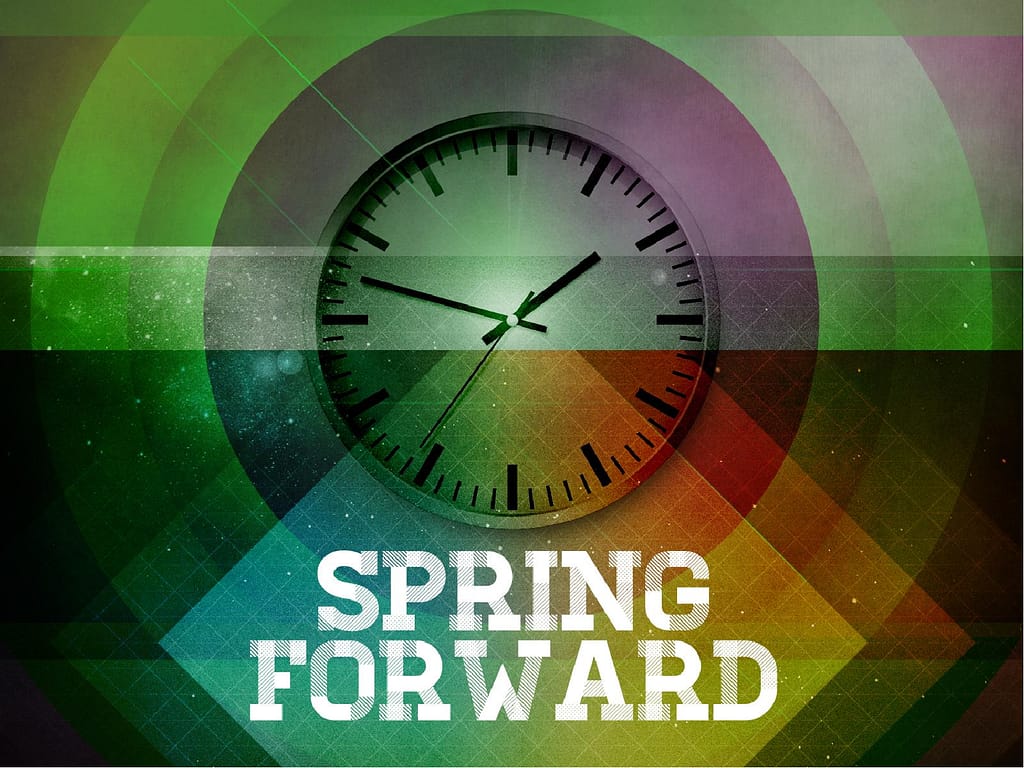 Daylight Savings Spring Forward Graphics