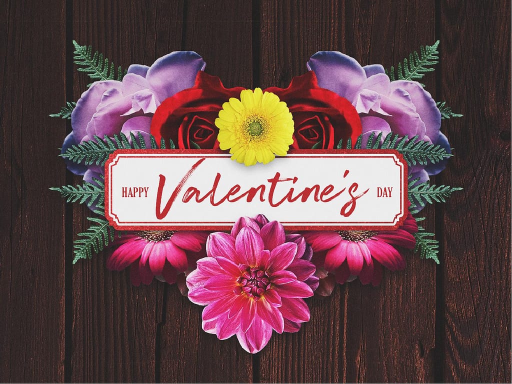 Valentine's Day Floral Sermon PowerPoint